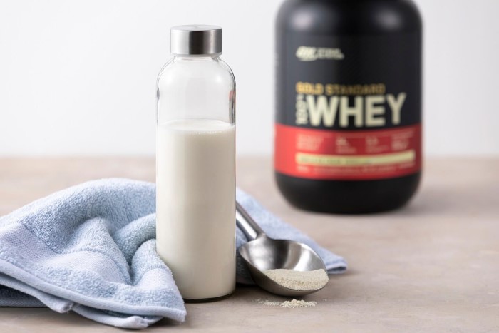 protein cup milk whey